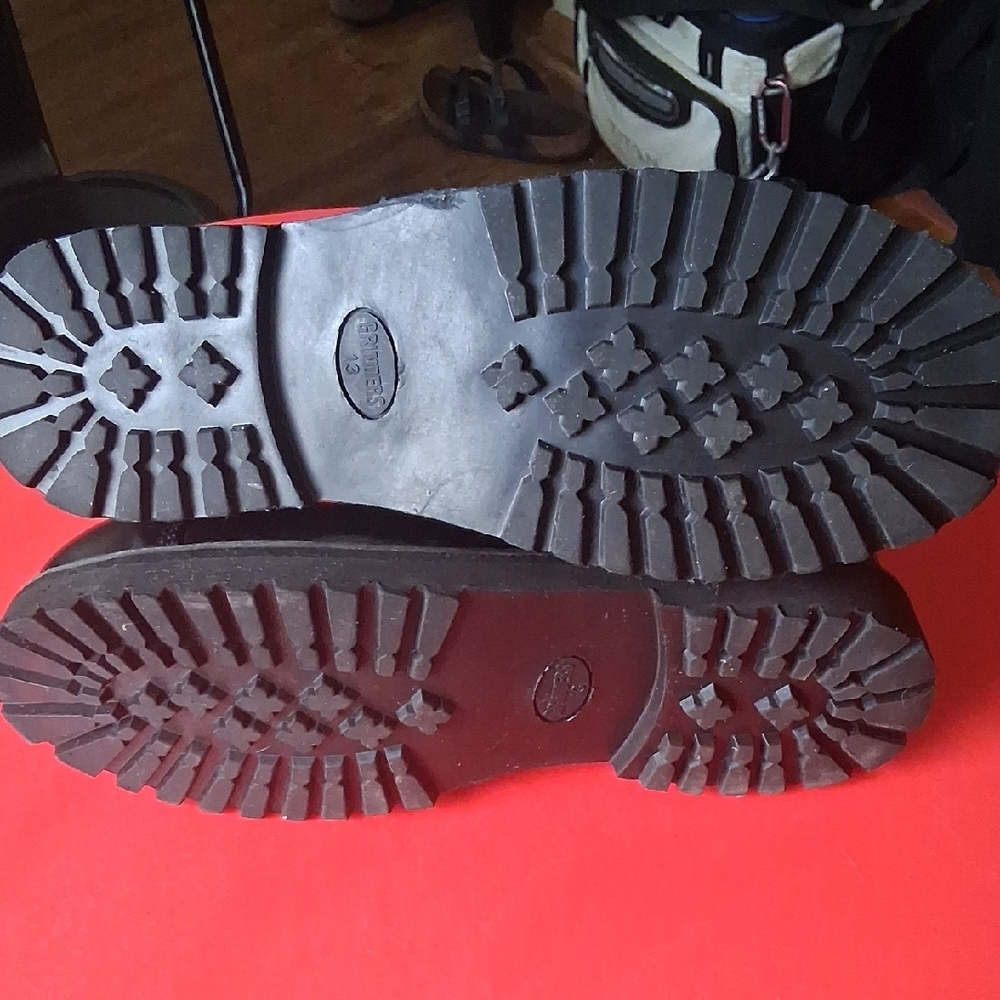 GRINDERS UK Brand 10 Hole Steel Toe Boots - Picture 4 of 8